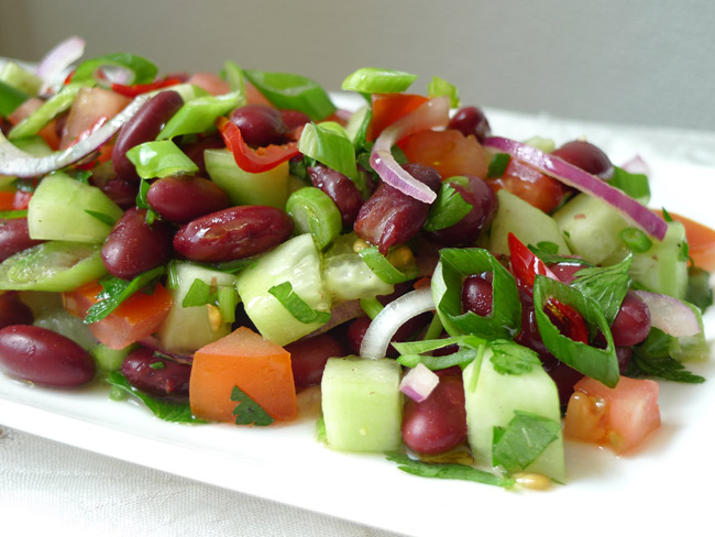 kidneybonen salade klein