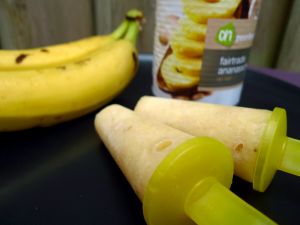 IJsjes van banaan en ananas